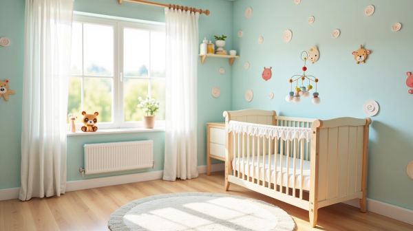 10 papiers peints doux idéaux pour la chambre des nouveau-nés