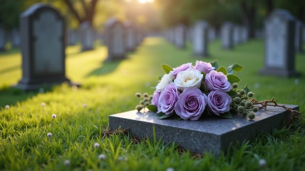 Comment rendre hommage avec une décoration de tombe unique