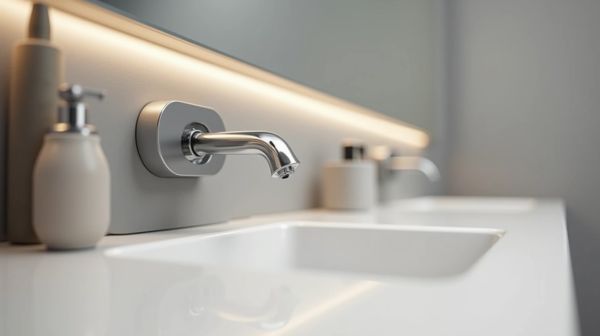 L'esthétique et l'efficacité de la robinetterie encastrable