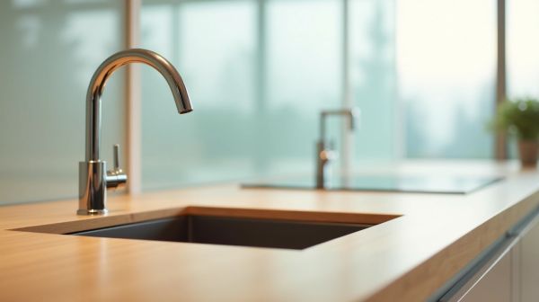 L'esthétique et l'efficacité de la robinetterie encastrable